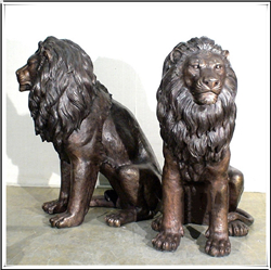 看門(mén)銅獅子 看門(mén)銅獅子