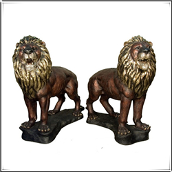 銅雕獅子制作 銅雕獅子制作