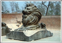 園林獅子雕塑 園林獅子雕塑