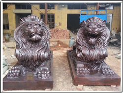 銀行門口匯豐獅 銀行門口匯豐獅