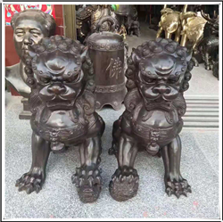 辦公室銅獅子 辦公室銅獅子