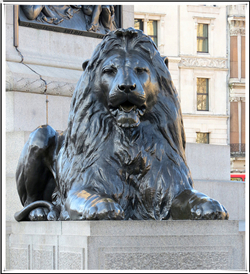 獅子銅像 獅子銅像