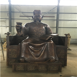 古代皇帝銅像 古代皇帝銅像